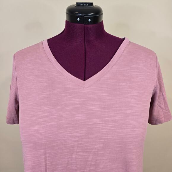 Women's Mod Ref Pink Mauve Short Sleeve Oversized Tee | Size Small - Picture 4 of 9